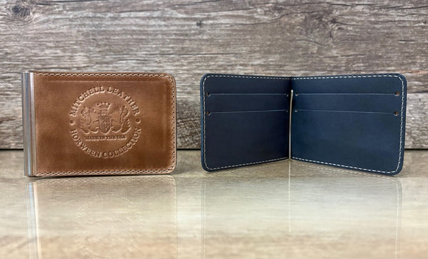 MCW-Limited Edition Natural CXL w/ Blue Interior – Mitchell Leather