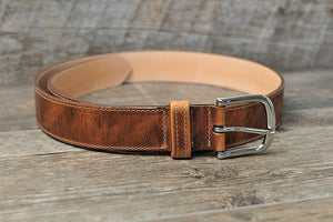 1.5" Wide Premium Leather Belt - Mitchell Leather
