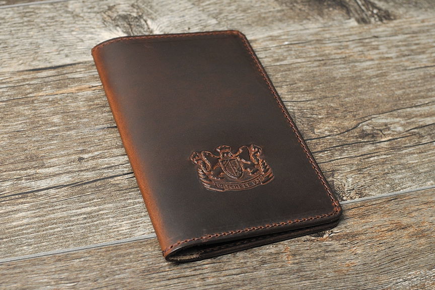 LWCW - Leather Wrap Wallet in Premium Horween Dublin – Mitchell